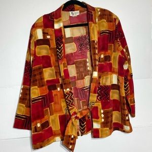 Maggie Sweet, tunic jacket open front